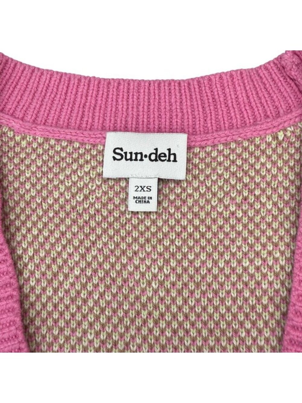Aritzia Sunday Best Preston Pink Sweater Vest - Picture 3 of 6